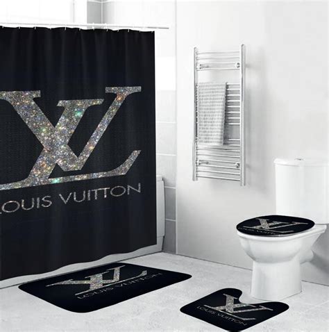 louis vuitton shower|shower curtains louis vuitton.